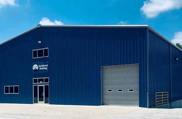Southeast Molding plant building in Cleveland, Tennessee